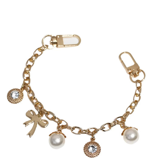 Pearl Diamond Charm